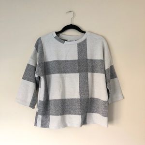 Zara woven top